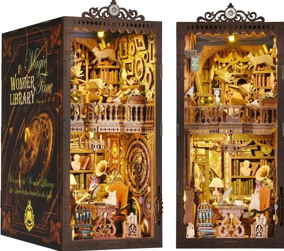 Time Library DIY Book Nook Kit
