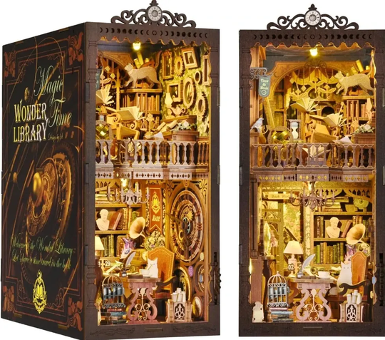 Time Library DIY Book Nook Kit