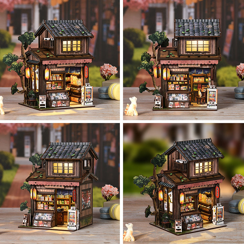 Kasuga grocery store DIY Book Nook Kit