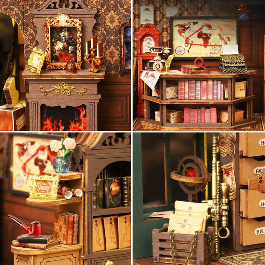 Wewowood Green Detective Agency DIY Miniature House