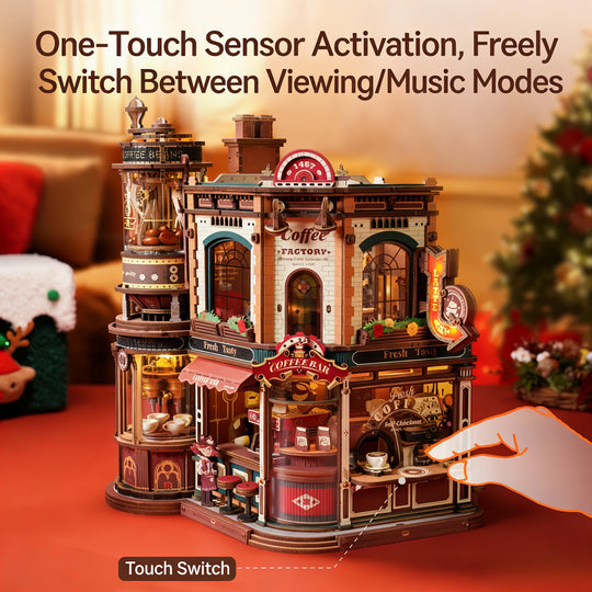 Dreamy Coffee Factory 3D Wooden Puzzle