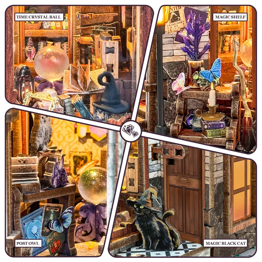Time Magic Club DIY Miniature House Kit