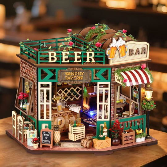 Vanchey Tavern DIY Miniature House Kit