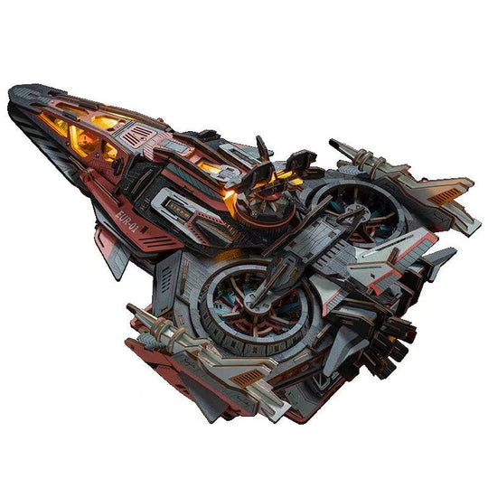 Wewowood Explorer01 Starship 3D Wooden Puzzle