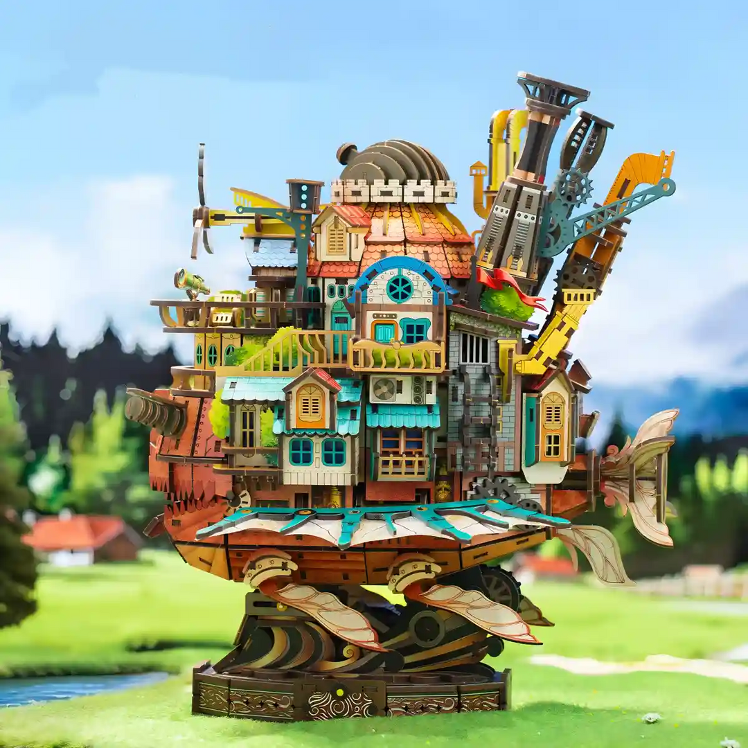 Traveling Castle 3D Wooden Puzzle