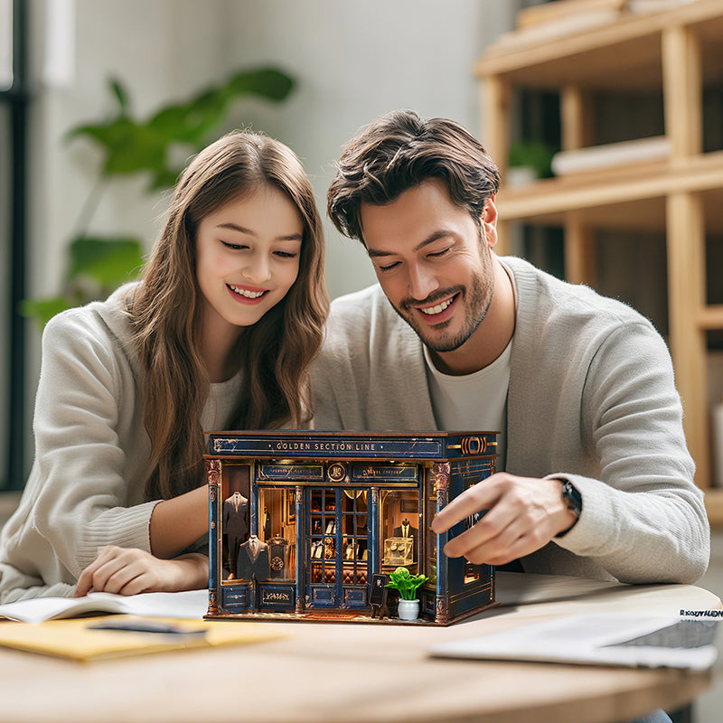Golden Section Line DIY Miniature House