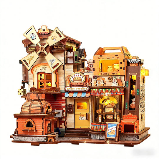 Bread Workshop 3D Wooden Puzzle