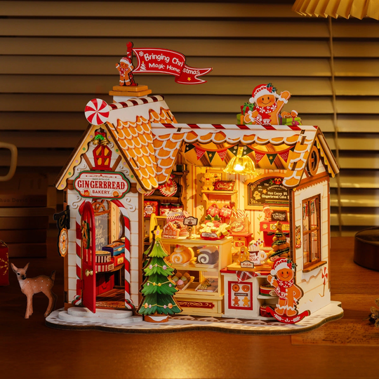 Gingerbread House DIY Miniature House