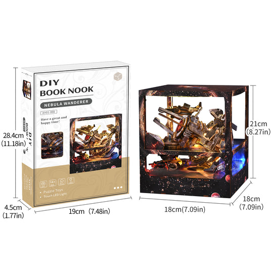 Nebula Wanderer DIY Book Nook Kit