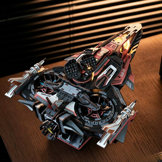 Wewowood Explorer01 Starship 3D Wooden Puzzle