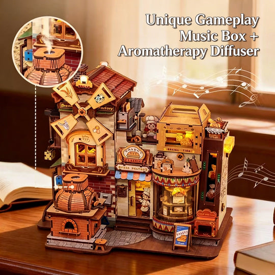 Bread Workshop 3D Wooden Puzzle