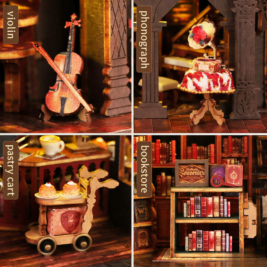 Letter Coffee DIY Miniature House