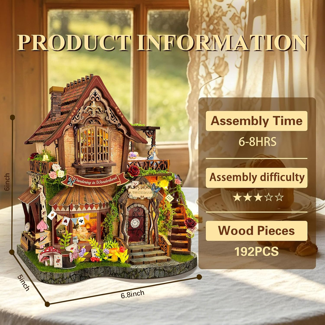 Dreamy Cottage DIY Miniature House Kit