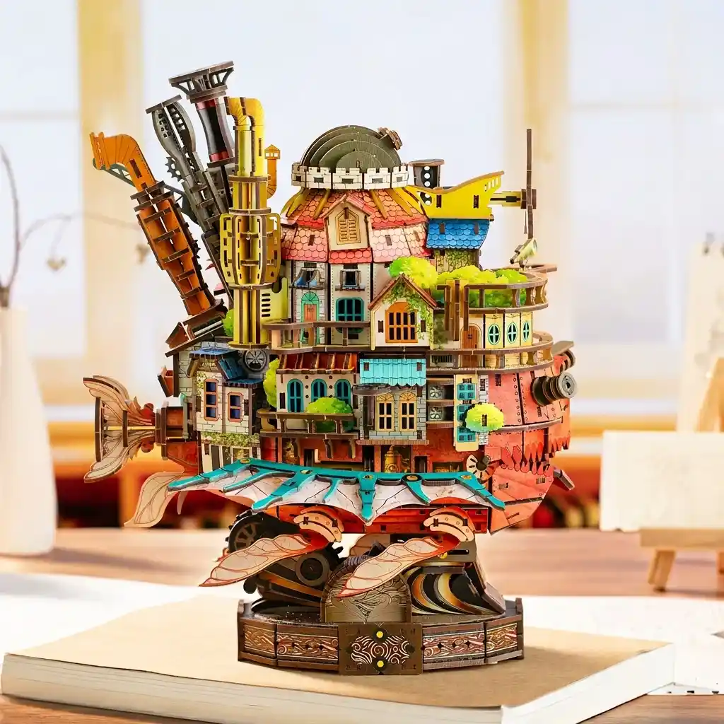 Traveling Castle 3D Wooden Puzzle