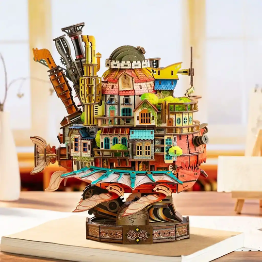 Traveling Castle 3D Wooden Puzzle