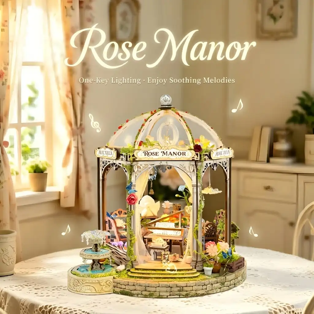 Rose Manor DIY Miniature House Kit