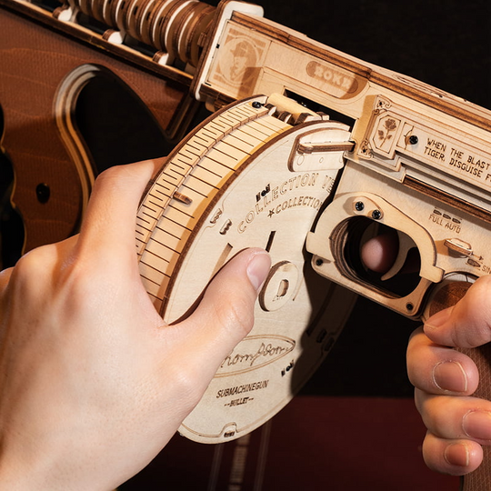 High-Precision Submachine Gun Model Kit