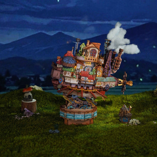 Wewowood Walking Castle 3D Wooden Puzzle