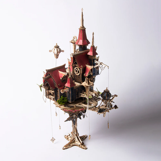 Fantasy Steam Castle 3D Wooden Puzzle