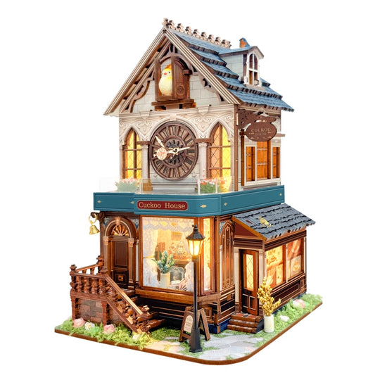 Cuckoo House DIY 3D Wooden Puzzle