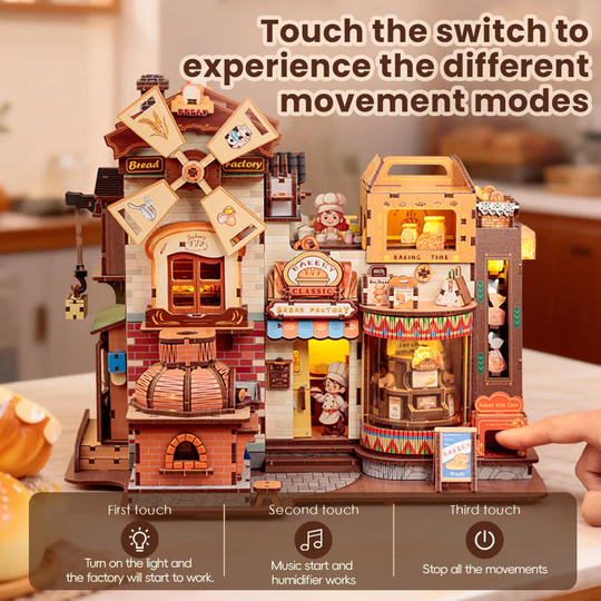 Bread Workshop 3D Wooden Puzzle