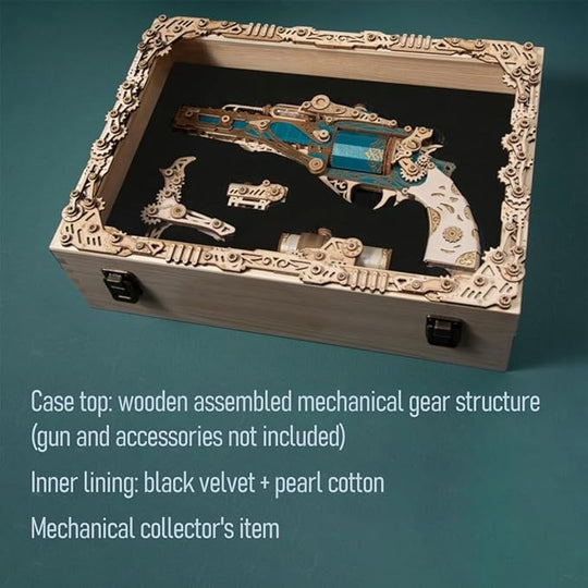 Revolver 3D Wooden Puzzle Kits