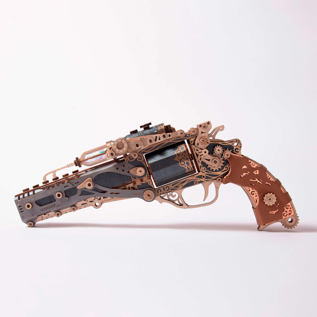 Revolver 3D Wooden Puzzle Kits