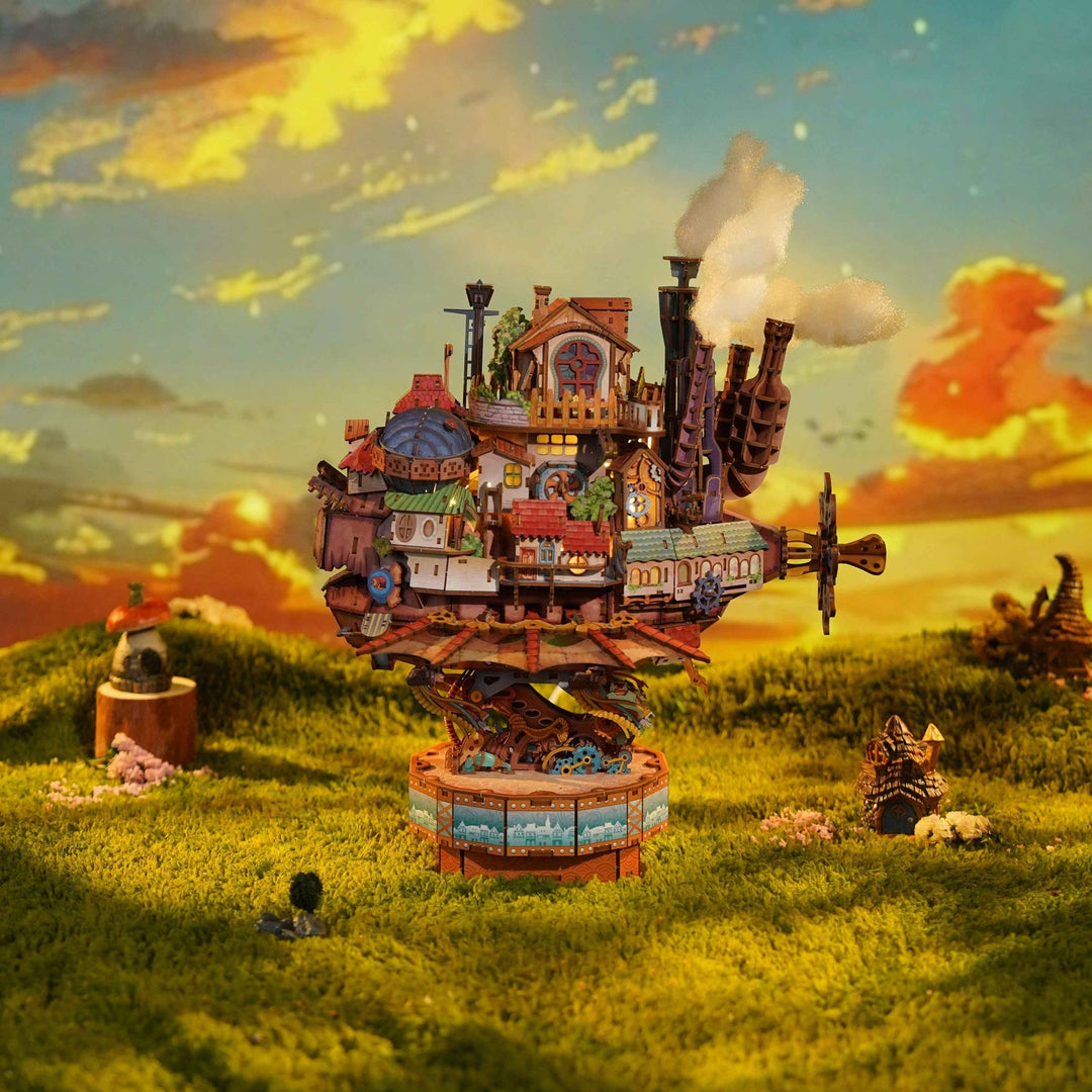 Wewowood Walking Castle 3D Wooden Puzzle