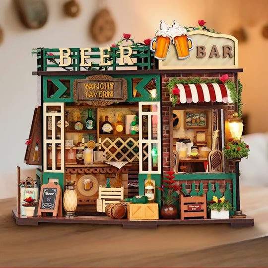 Vanchey Tavern DIY Miniature House Kit