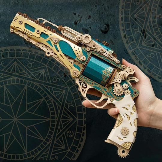 Revolver 3D Wooden Puzzle Kits