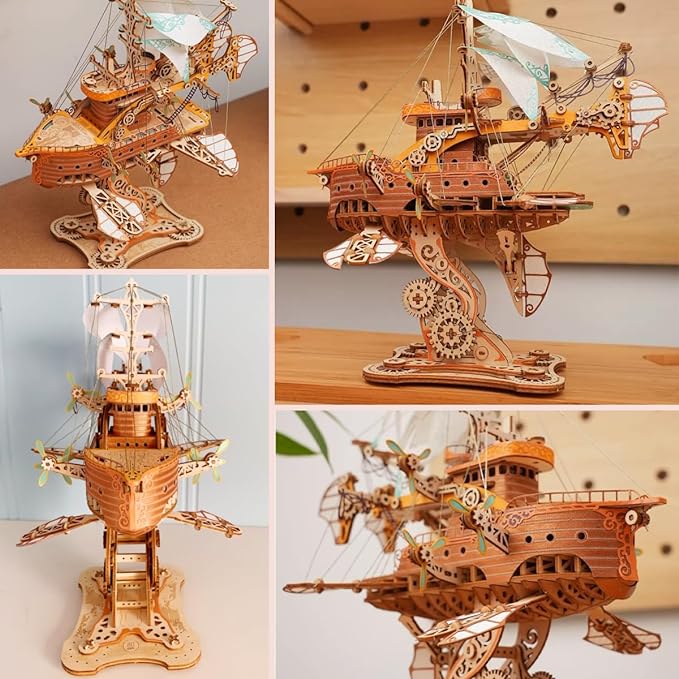 Handcrafted Masterpiece Fantasy Airships