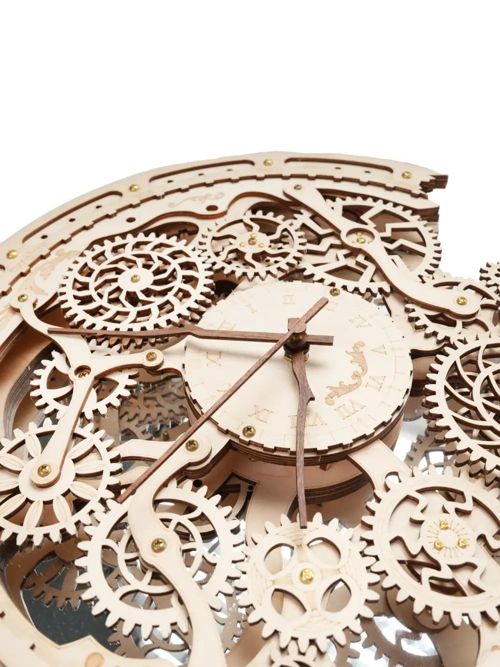 Vintage Gear Pendulum Clock 3D Wooden Puzzle