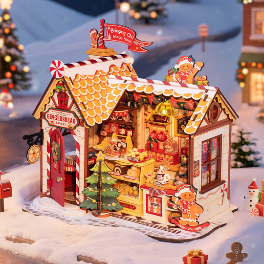 Gingerbread House DIY Miniature House