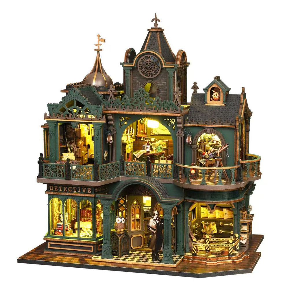 Wewowood Green Detective Agency DIY Miniature House – wewowood