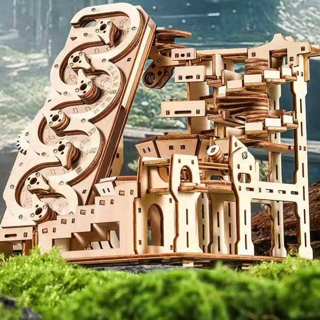 Electric Stellar Stairway 3D Wooden Puzzle