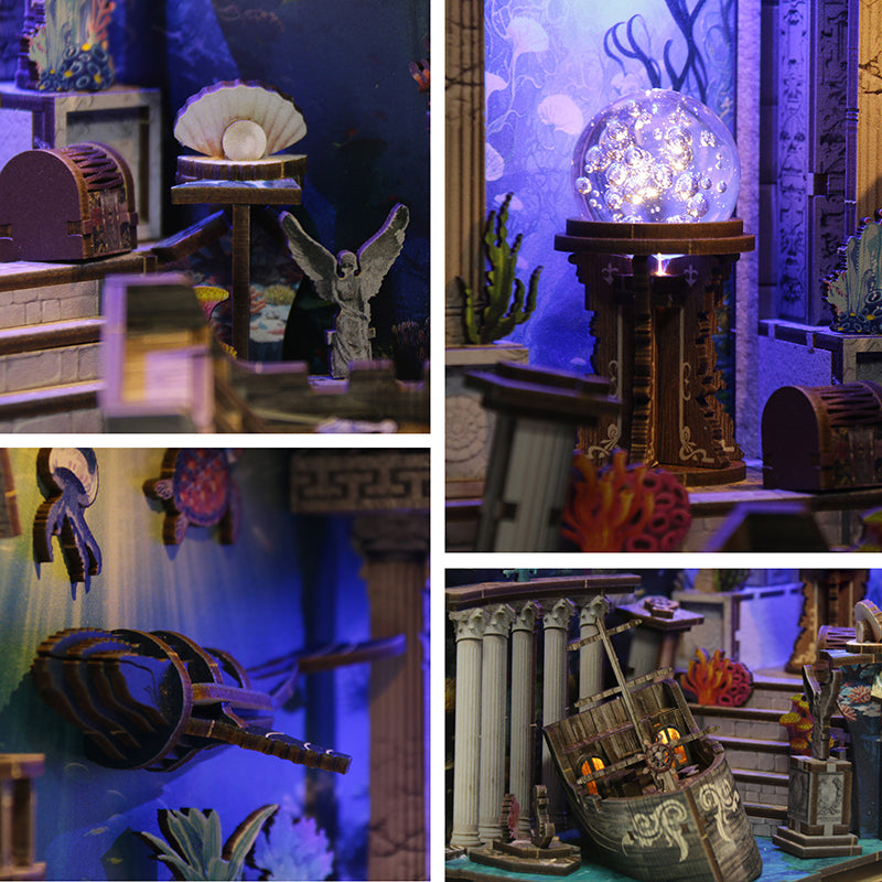 Riddle on the Seabed DIY Book Nook Kit