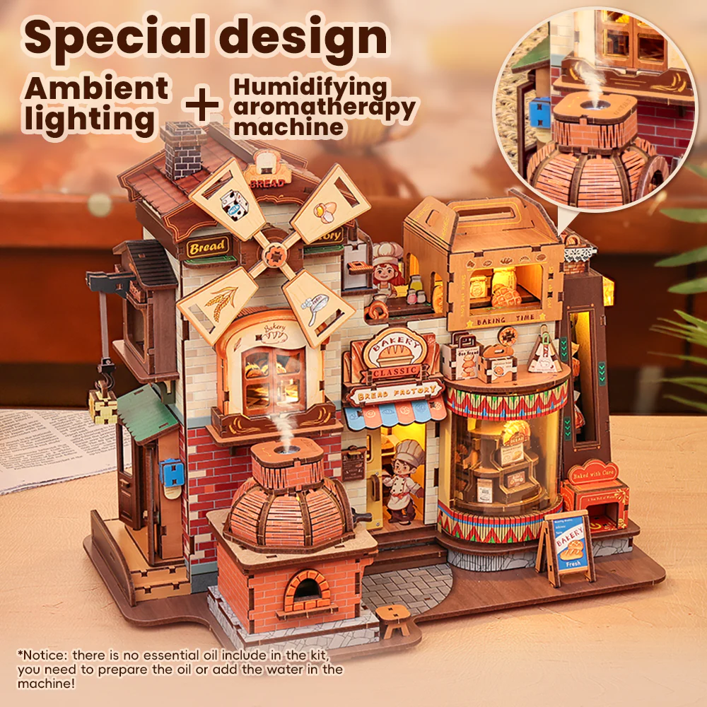 Bread Workshop 3D Wooden Puzzle