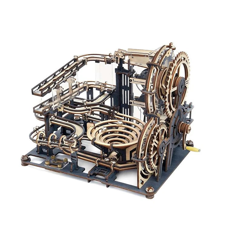 Marble Spaceport Marble Run 3D Wooden Puzzle