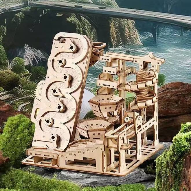 Electric Stellar Stairway 3D Wooden Puzzle