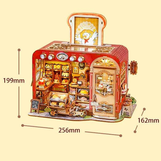 Toast Bakery 3D Wooden Puzzle