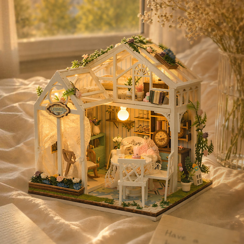 Floral Retreat DIY Miniature House Kit