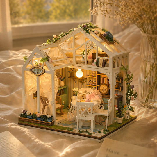 Floral Retreat DIY Miniature House Kit