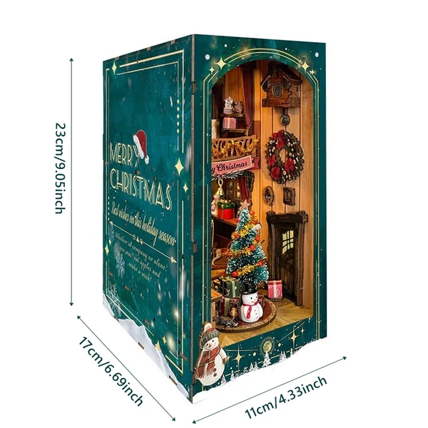 Jingle Cabin DIY Book Nook