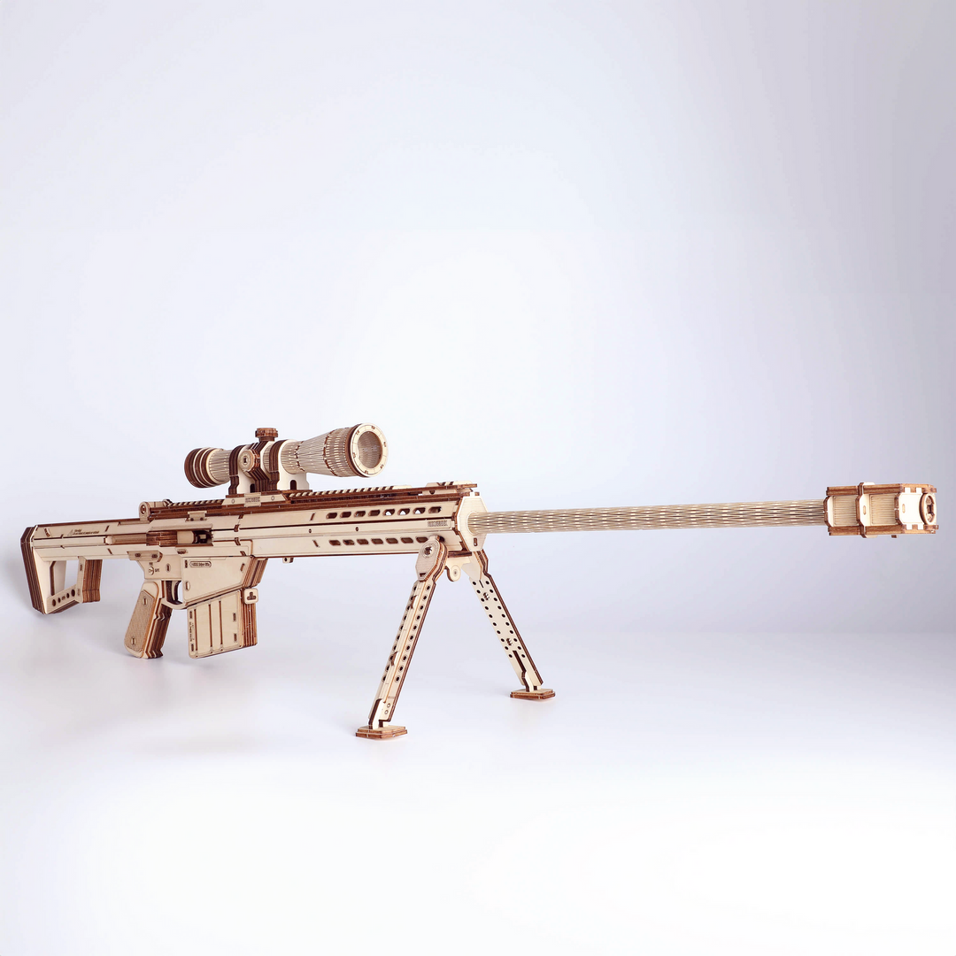 Barrett M82A1 3D Wooden Puzzle