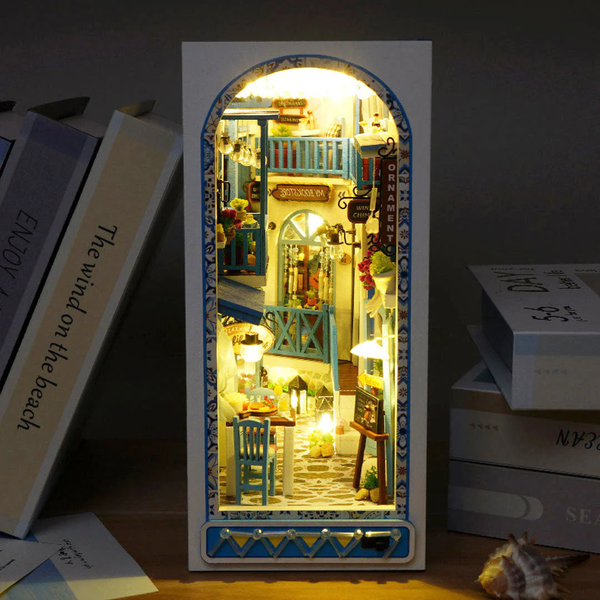 Sea Breeze DIY Crafts Book Nook Shelf Decor – wewowood