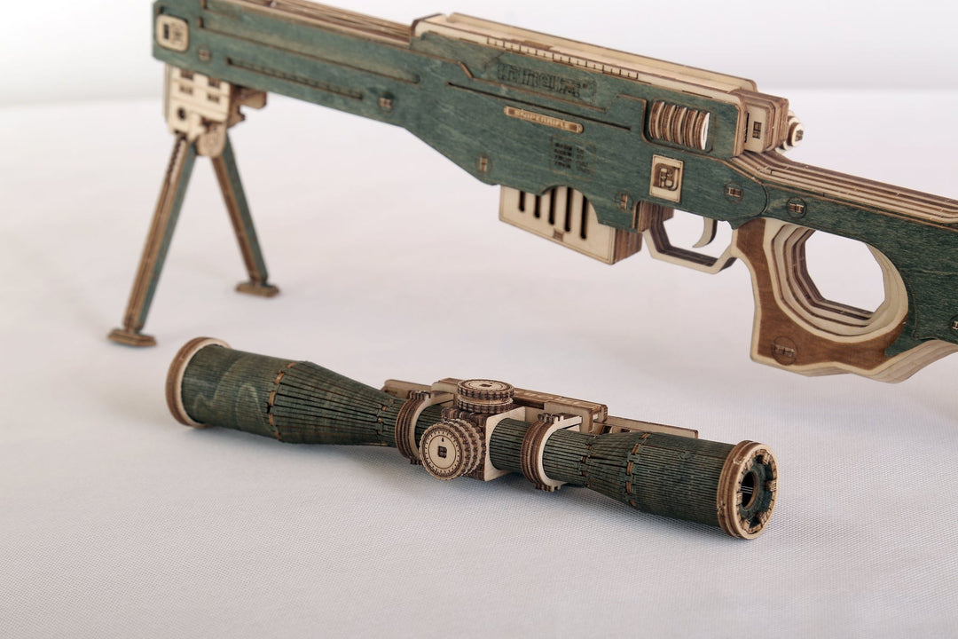 AWM Sniper Rifle 3D Wooden Puzzle