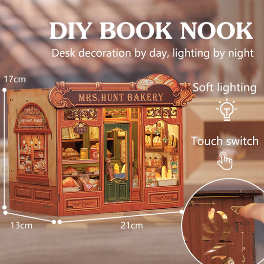 MRS.HUNT BAKERY DIY Miniature House Kit