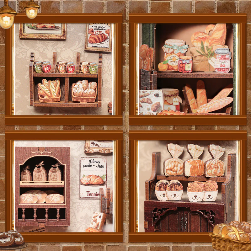 MRS.HUNT BAKERY DIY Miniature House Kit