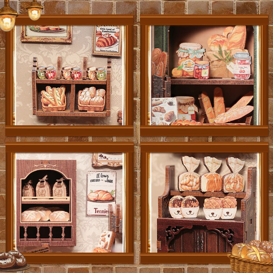 MRS.HUNT BAKERY DIY Miniature House Kit