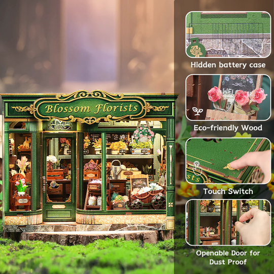 Blossom Florists DIY Miniature House Kit